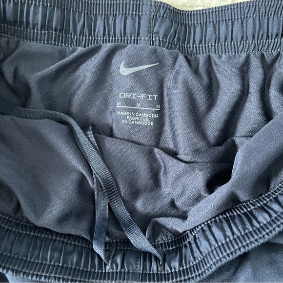 Nike Navy Blue Athletic Running Shorts Size M - Picture 5 of 6